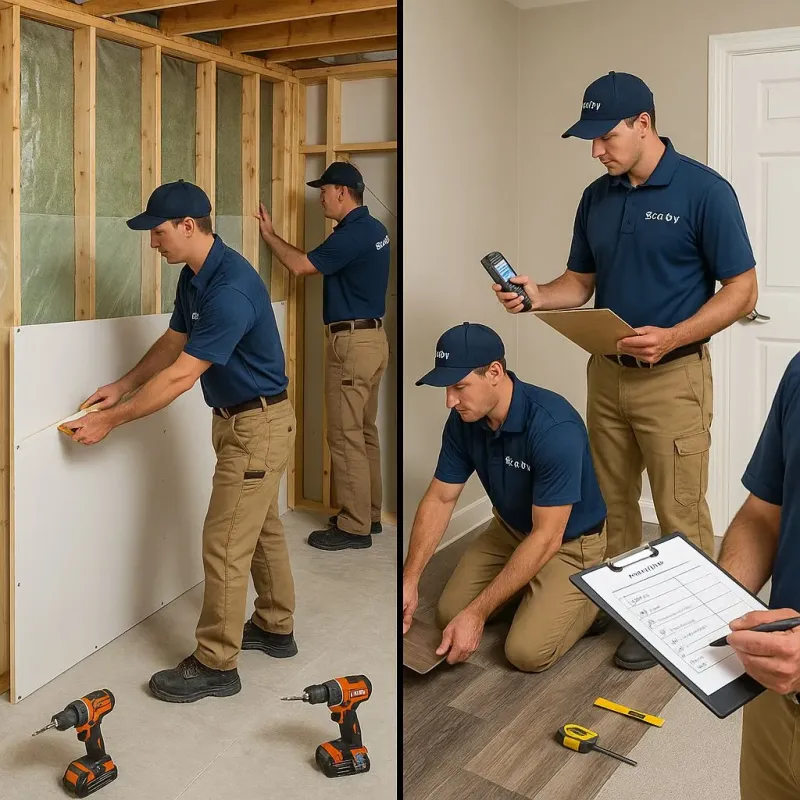 Repairs and Reconstruction process in West Covina, CA